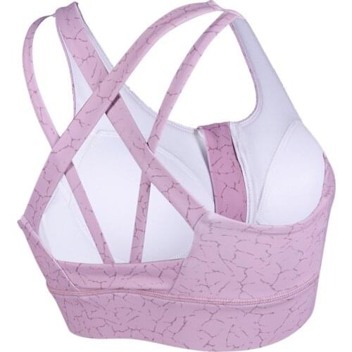 The New Ladies Invisible Zipper Sports Underwear Can Be Folded To Show The Invisible Zipper On The Chest And Back