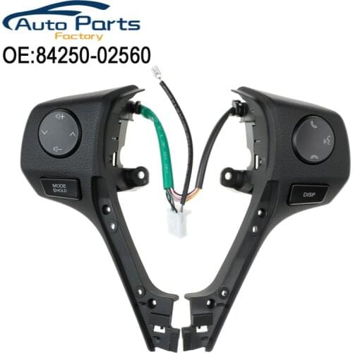 New Steering Wheel Button Steering Wheel Switch For Toyota Corolla 2014 2015 RAV4 84250-02560 8425002560 Auto Parts