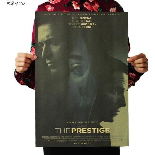 Movie The Prestige Kraft Paper Poster Home Room Wall Decoration Painting 50.5x35cm