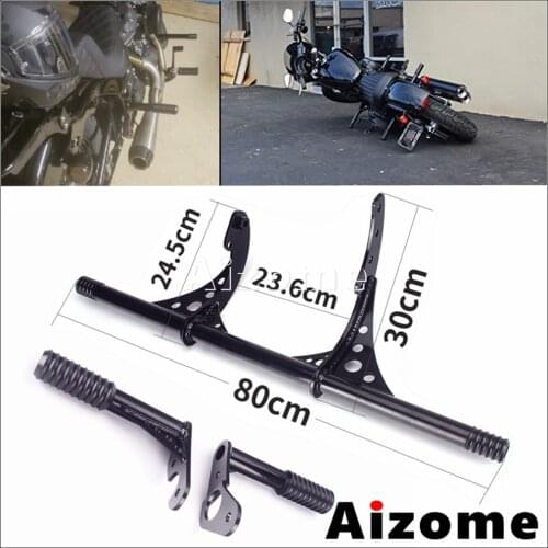 Highway Peg Crash Bar Motorcycle Passenger Peg Crash Bar Slider Protector Kit For Harley Softail Street Bob Low Rider 2018-2020
