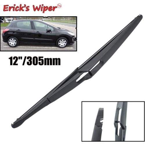 Ericks Wiper 12" Rear Wiper Blade For Peugeot 308 Hatchback T7 2007 - 2013 Windshield Windscreen Rear Window