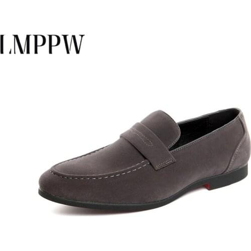 High Quality Leather Shoes Men Flats Gommino Driving Shoes Brand Soft Moccasins Men Loafers Big Size Men Casual Lazy Shoes 1.8a