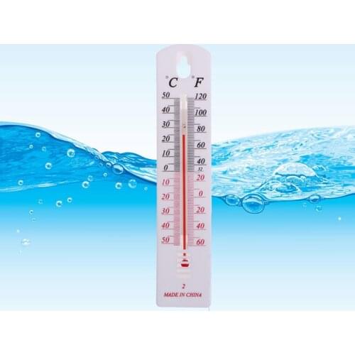 1pc Vertical Thermometer Wall Temperature Gauge Monitor Home Indoor Outdoor hygrometer thermometer Household thermometer