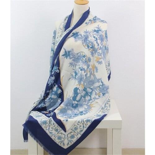 Top grade 100%cashmere women fashion printed scarfs shawl pashmina 70x200cm red 2color