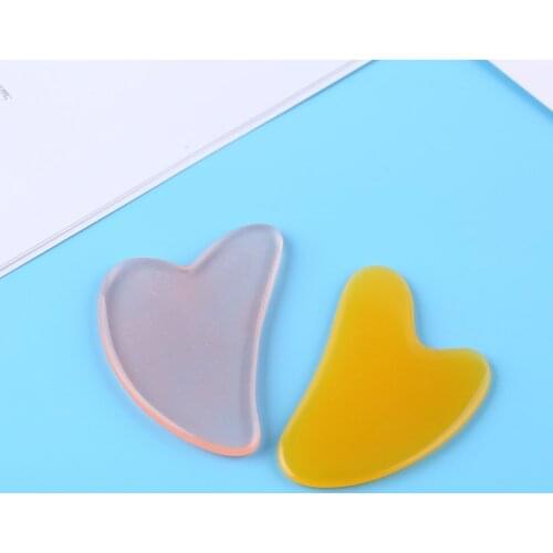 1pc Massage Scraper Neck Slim Tool Easy Hold Neck Body Guasha Board for Face Skin Care Tools Health Care