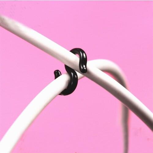 10PCS S Type Clip Fitted Hook Parts For MTB Mountain Bikes Road Folding Bicycles Brake Derailleur shifter Line Tube Pipeline