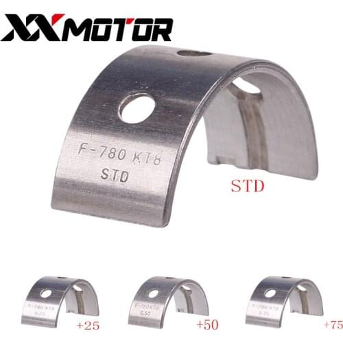 12PCS/Set Engine Main Crankshaft Crank Shaft Bearing For Honda CB400A CB-1 CBR400 NC23 NC29 Motorcycle Accessories Thickness 4MM