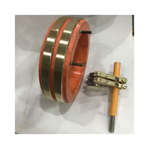 Free shipping 2rings Generator Brush alternator collector ring Inside diameter copper ring mingdong