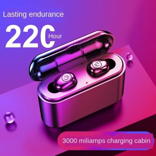 X8S wireless Bluetooth headset 5.0 with charging treasure TWS in-ear mini ultra-small packaging box