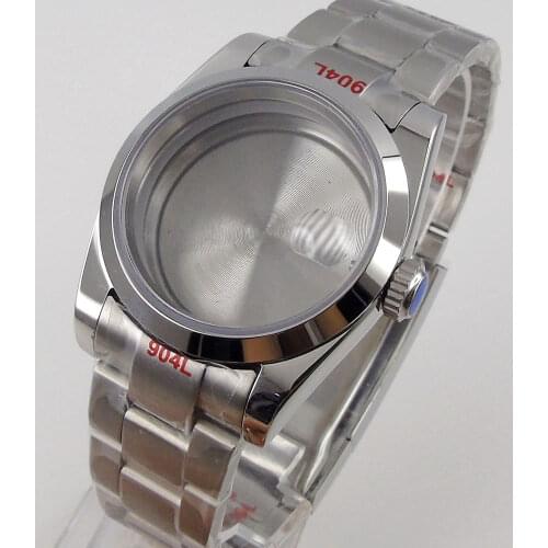 36mm Sapphire Glass Watch Case fit NH35A NH36A ETA 2836 MIYOTA 8215 821A DG Mingzhu 2813 Movement