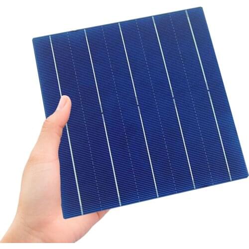 Hot sale CNH china mini solar polycrystalline 6x6 small poly solar cell price for solar cell lamp and solar cell panels