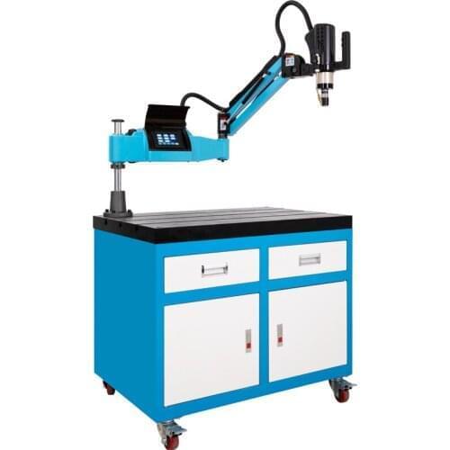 M6-M36 Automatic Air Blowing Electric Tapping Machine Servo Electric Tapper CNC Tapping Machine-working Taps Threading Machine