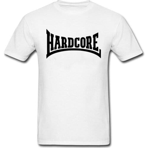 Hip Hop Dance Music T Shirt For Men Hardcore Style Bass Popular Tshirt Fashion Brand New Causal Tops & Tees Text Quotes T-Shirt