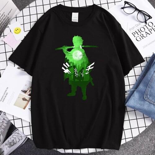 Demon Slayer japan anime Tanjirou Nezuko Short Sleeved Men Summer Street T-shirt Unisex Style Short Sleeves Fitness Streetwear