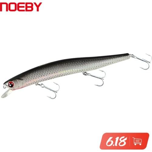 NOEBY Floating Minnow Fishing Lure 150mm 23g Swimbait Wobblers Hard Artificial Hard Bait for Pike 9106 Jerkbait Fishing Lures