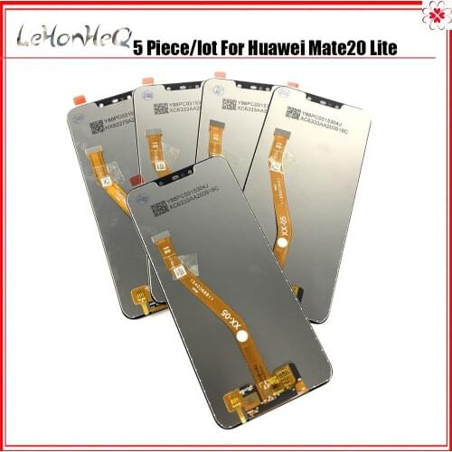 5 Piece/lot Tested LCD Display For Huawei mate 20 lite Display LCD Screen Touch Digitizer Assembly For Huawei Mate 20 lite LCD