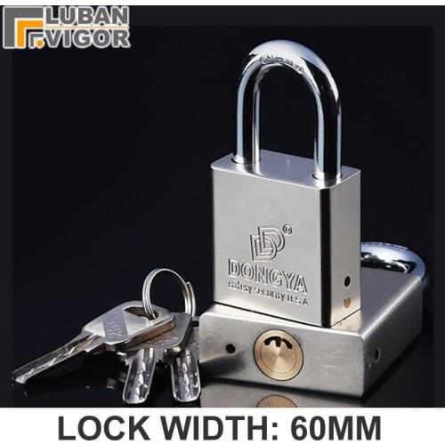 Anti-theft, tamper, waterproof, no rust, safety security,same key padlock,locks 60mm x 50mm, key atom, copper cylinder