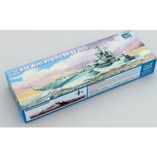 Trumpeter 1/700 05772 USS West Virginia BB-48 1945