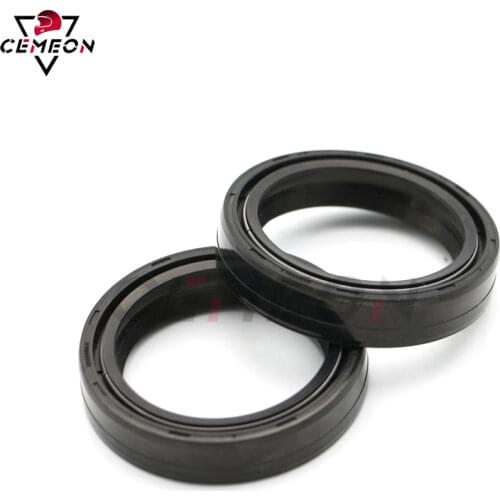 49X60-10 Front Fork Seal Universal 49 60 10 Motorcycle Front Shock Absorber Front Fork Oil Seal Dust Cap