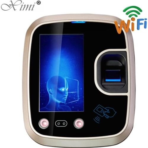 4.3 inch Touch Screen Biometric Fingerprint Facial Recognition Access Control And Time Attendance WIth 125Khz RFID Card