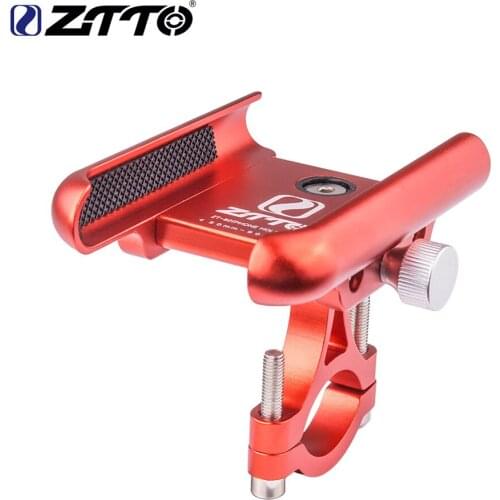 Bicycle Phone Holder Mobile Phone Holder For Motorcycle Aluminum Alloy Cell Phone Bike Mount Bike Accessories Phone Holder