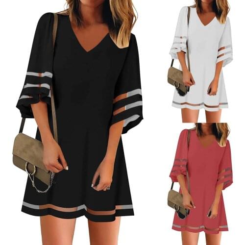 WHooHoo Summer Dresses With Sleeves
