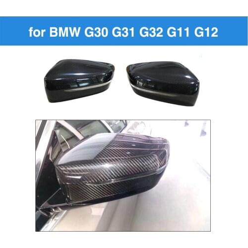 Rear View mirror cover for BMW G30 G38 G31 2017 - 2019 5 Series Side Mirror Cover Carbon Fiber
