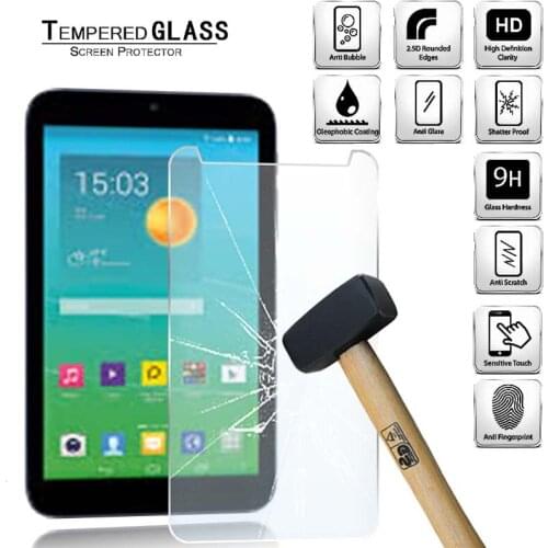Tablet Tempered Glass Screen Protector Cover for Alcatel OneTouch Pixi 7 Tablet Computer Explosion-Proof Tempered Film