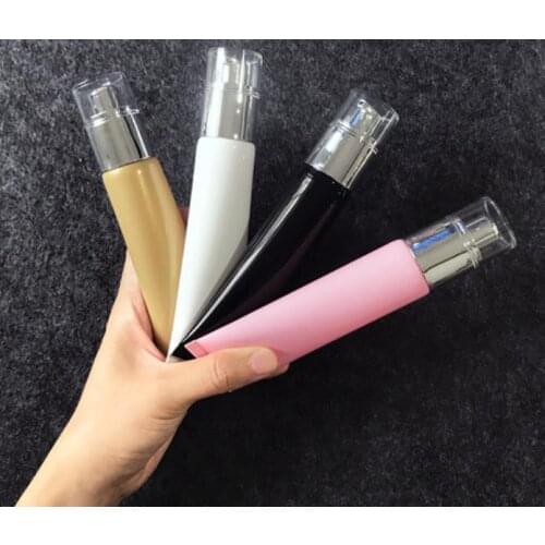 300pcs 30ml 30g 40ml 50ml 30g 50g Vacuum pump cosmetic squeeze tube lotion cream refill soft tube packing with airless pump SN