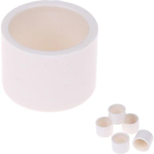 5 Pcs/lot 20mm Water Pipe Fittings Pvc Slip End Caps Covers White US