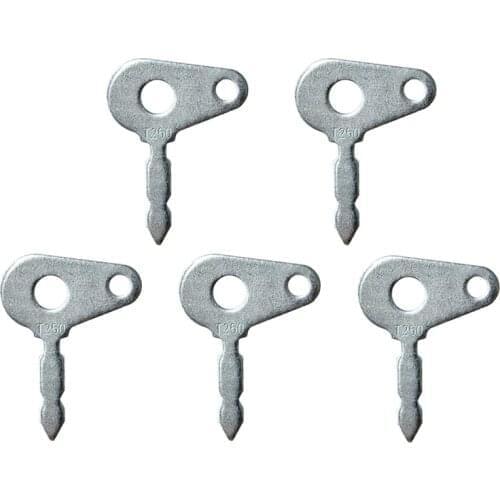 For Lucas T250 Excavator Key ( Set of 5) Fit Grader Dozer Ford Free Shipping