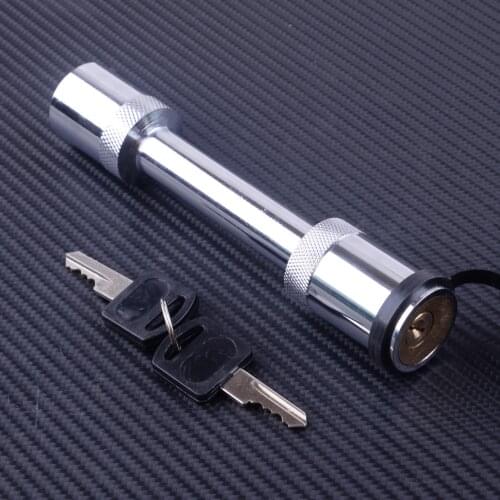 DWCX 5/8" RV Trailer Hitch Pin Lock for 2"x2" Towing Receivers Tube with 2 Keys MIC-HL-227C