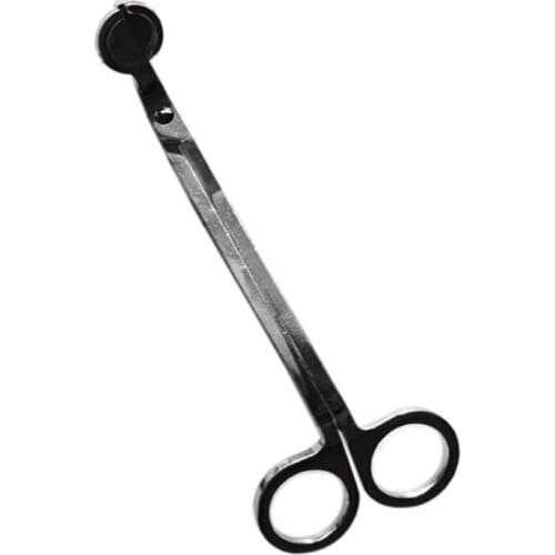 Polished Stainless Steel Wick Clipper Cutter Candle Wick Trimmer Reaches Deep Cleaner Burn Scented Candles Wicks Scissor