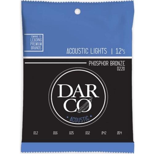 Martinguitar D220 Darco Acoustic 92/8 Phosphor Bronze Lights 12-54