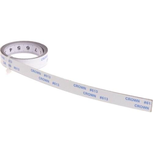Miter Saw Tape Measure Self Adhesive Metric Steel Ruler Miter Track Stop Tape 1m Right To Left A0KE