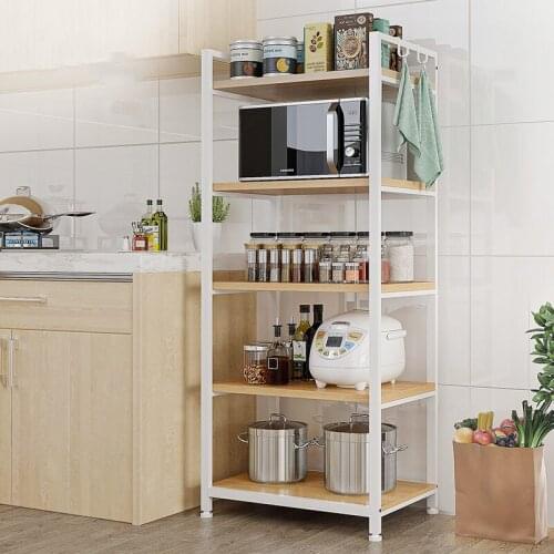 Kitchen rack dish rack kitchen organizer and storage kitchen supplies cabinet organizer Storage rack finishing rack goods shelf