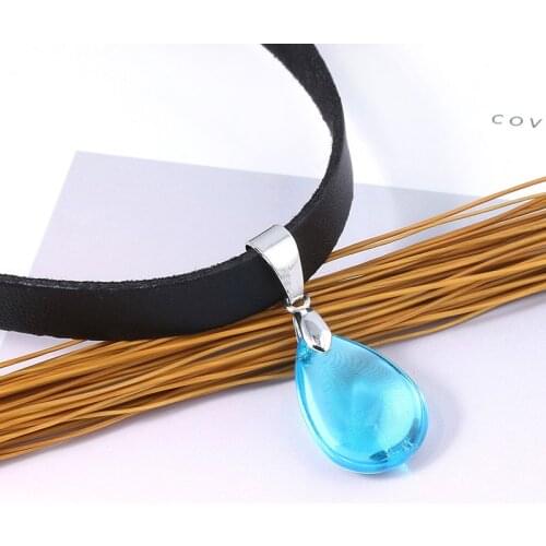RJ Weathering With You Necklace Makoto Shinkai Cosplay Costumes Amano Hina Raindrop Collar Oorbellen Fashion Women Girl Jewelry