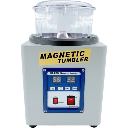 Manufacturer!!! KT-205 Magnetic Tumbler Jewelry Polisher Finisher Finishing Machine, Magnetic Polishing Machine AC 110V/220V