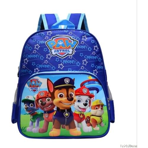 Paw Patrol Dog Plush Backpack Chasing Marshall Cartoon Character Illustration Kindergarten School Bag Paw Patrol Children Gift