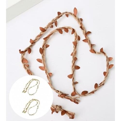 Fine Workmanship Exquisite Linen Rope Natural Curtain Buckle Window Decoration