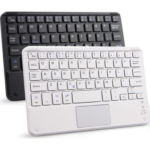 Universal Slim Portable Wireless Bluetooth 3.0 Keyboard with Built in Rechargeable Battery, Black
