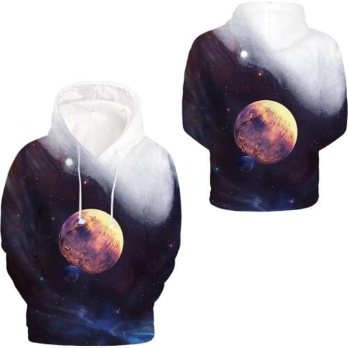 2019 Fashion clothes Dream Starry Sky Women Hoodie The Galaxy Universe Scene Leisure Time Fashion 3D clothes