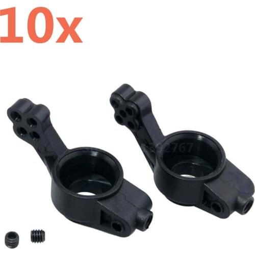 10 Pieces HSP RC Car Part Rear Hub Carrier Rear Upright( L/R ) 02013 Spare Parts For 1/10 Scale Models On-Road Buggy Truck