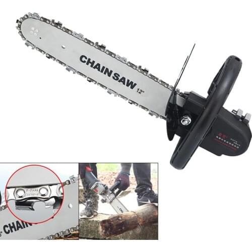 12 Inch Chain Saw Set M10 Small Multi-functional Electric Chain Saw Stand Parts with Saw Blade Fit for Home Improvement and Wood