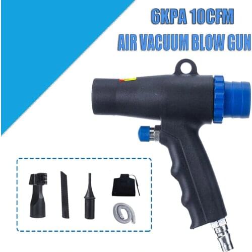2 In 1 Dual Function Air Duster Compressor Air Vacuum Blow Suction Guns Kit Pneumatic Vacuum Cleaner Tool