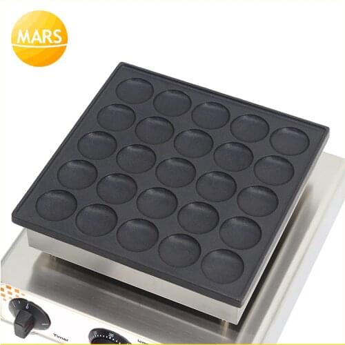Non-stick Poffertjes Grill Dutch Waffle Iron Plates for Mini Pancake Machine