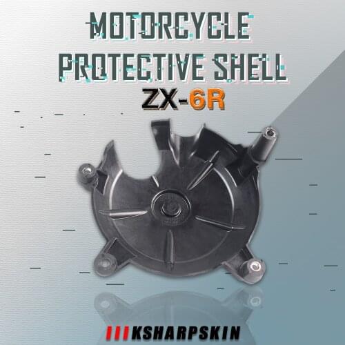 Free Shipping For Kawasaki ZX-6R ZX6R 2009-2016 Motorcycle Crash Engine Guard Protection Anti-fall Moto Engine Side Cover