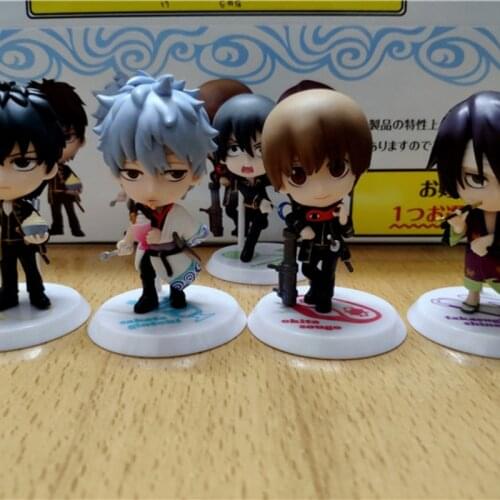 Gin Tama Sakata Gintoki Hijikata Toushirou Okita Sougo Takayama Jinsuke Yamazaki Gashapon Garage Kit Toy