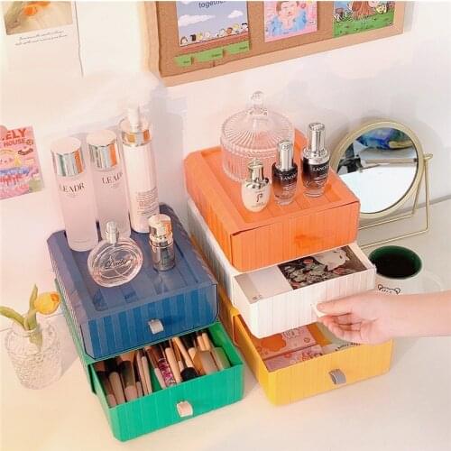 Desktop Pen Holder Organizer Multi-functional Stationery Cosmetics Makeup Storage Box Office School Desk Pencil Organizer Locker