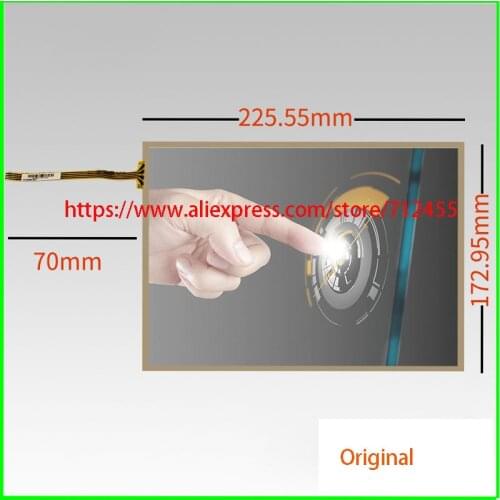 New original 10.4 inch touch screen replacement AMT9509 AMT 9509 Touch screen Digitizer glass 225*173mm